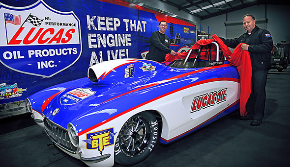 Ballarat drag champ Matt Forbes unveils spectacular new racecar